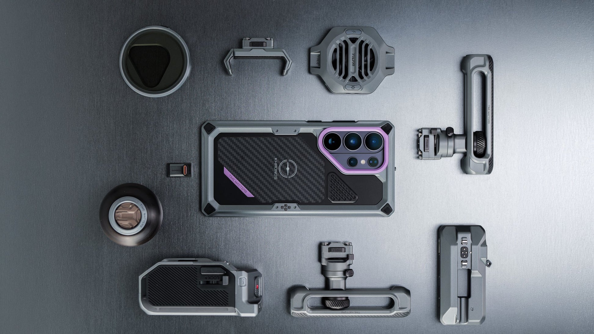 Khronos Galaxy S26 Ultra Case – Space Grey
