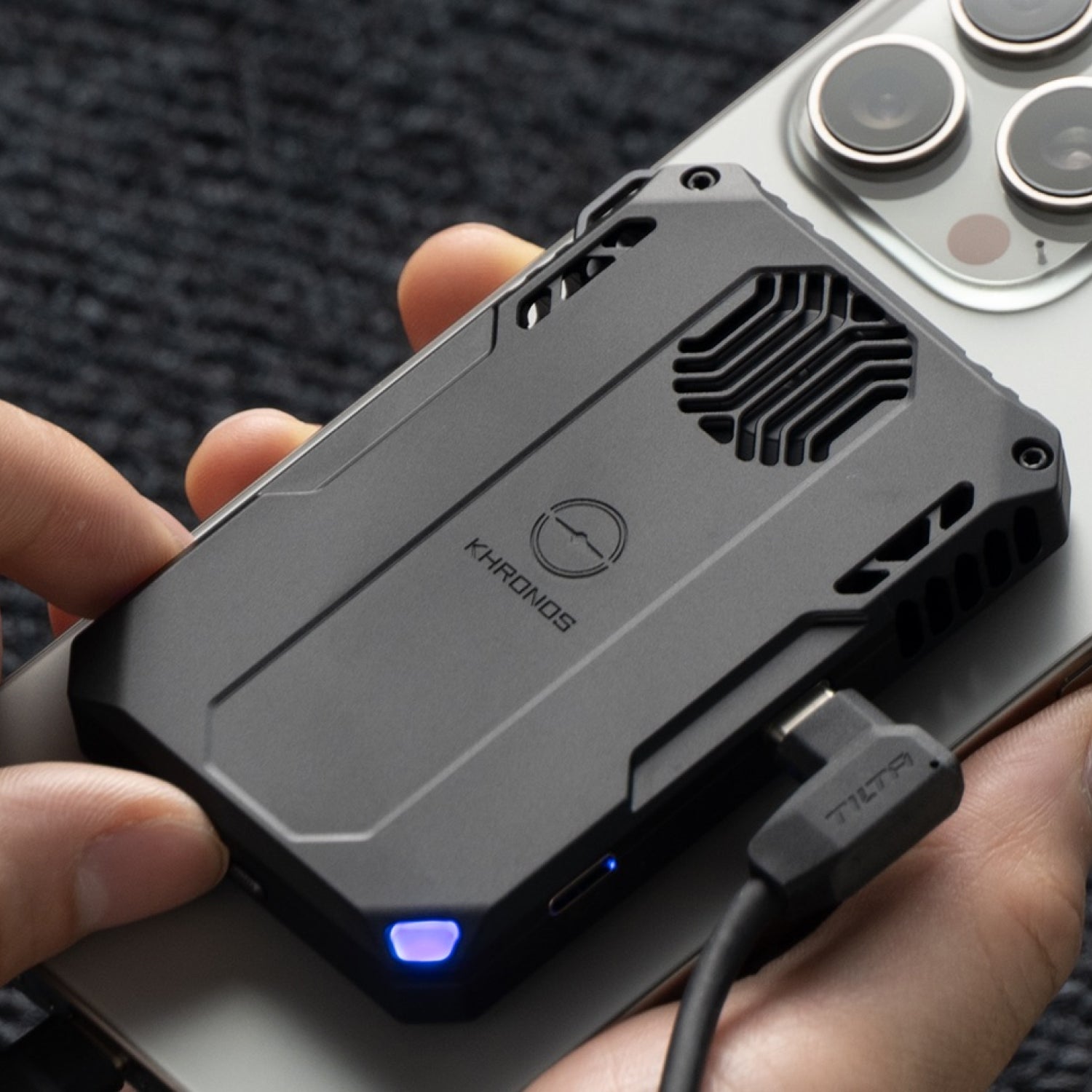 Khronos Cooling Storage System for iPhone