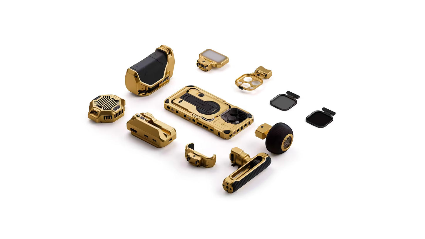Khronos x On the Roam iPhone 16 Pro/Pro Max Ultimate Kit – Gold