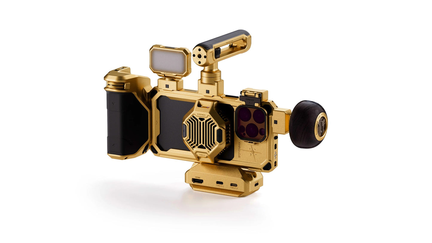 Khronos x On the Roam iPhone 16 Pro/Pro Max Ultimate Kit – Gold