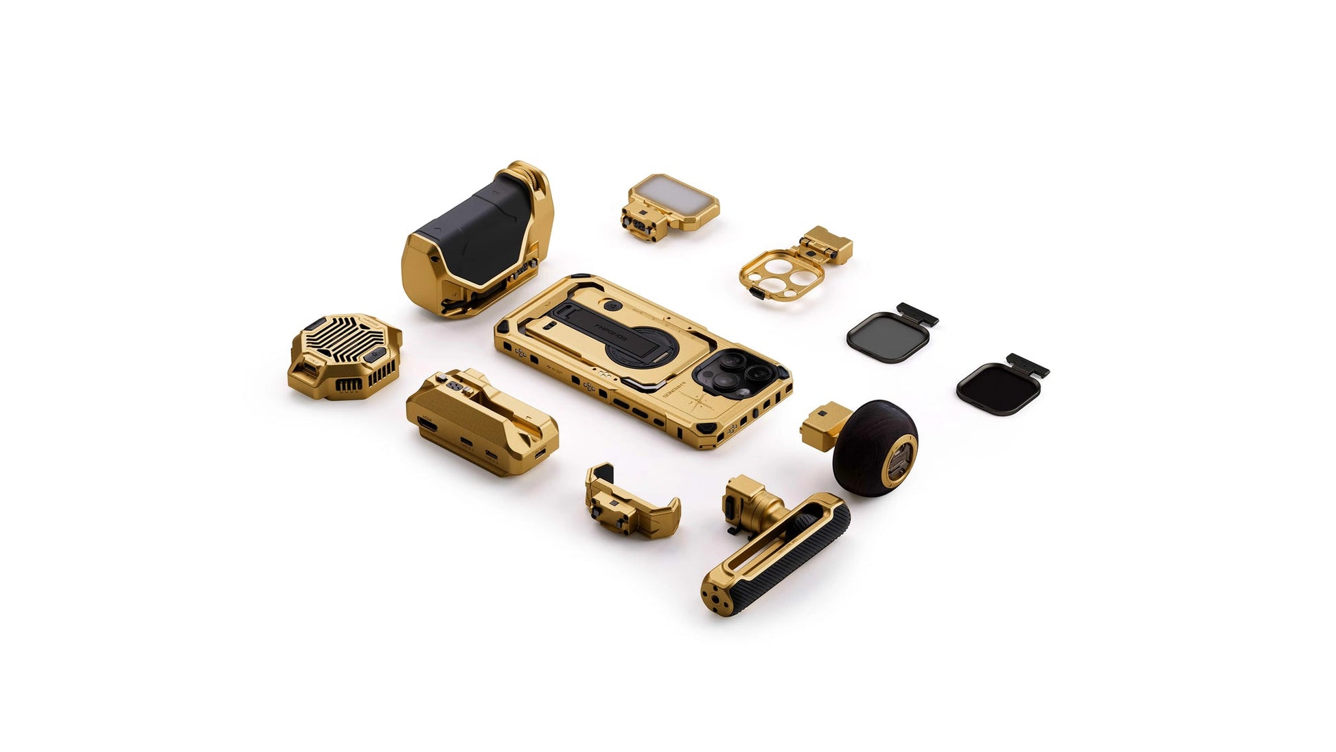 Khronos x On the Roam iPhone 16 Pro/Pro Max Ultimate Kit – Gold