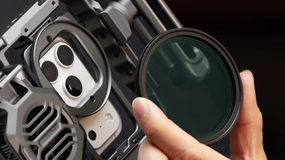 Khronos 62mm Threaded Filter Tray for Universal Smartphone Case