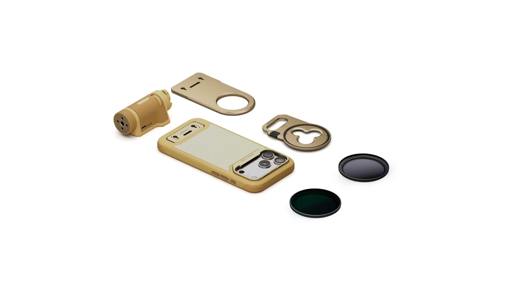 Khronos Lite x On the Roam iPhone 17 Pro Max Creator Kit – Gold