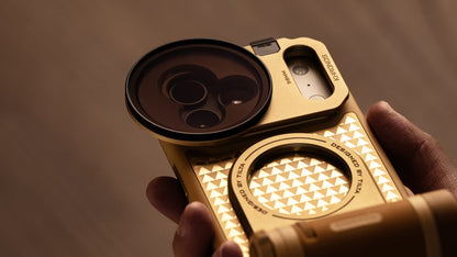 Khronos Lite x On the Roam iPhone 17 Pro Max Creator Kit – Gold