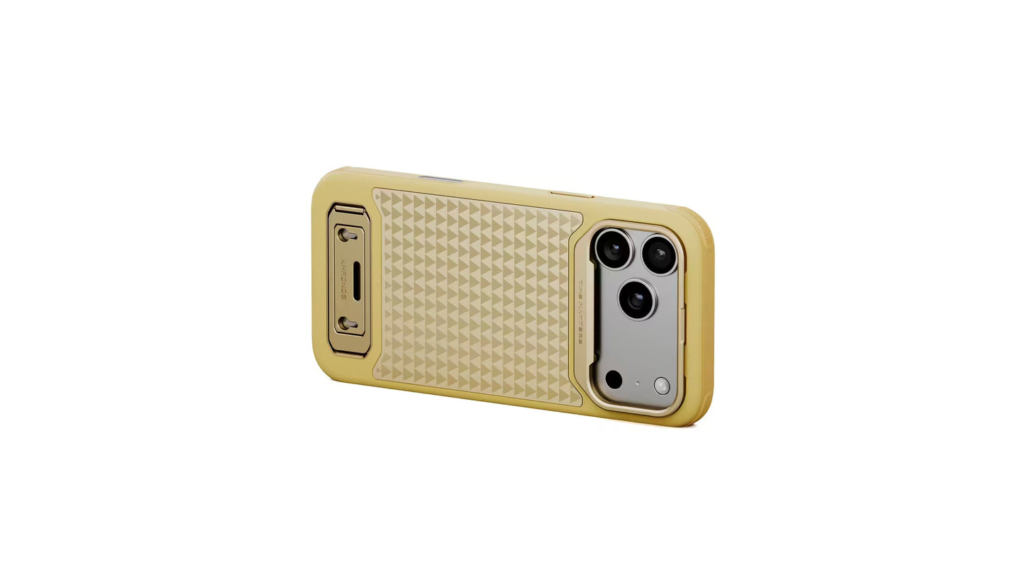 Khronos Lite x On the Roam iPhone 17 Pro Max Creator Kit – Gold
